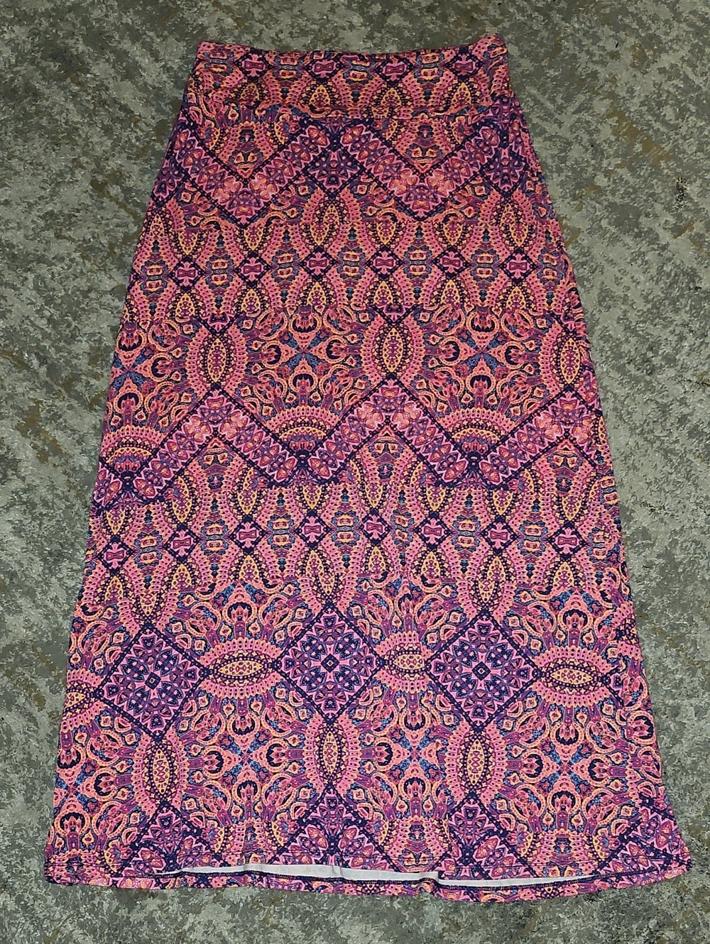 Cynthia Rowley Geometric Maxi Skirt Medium